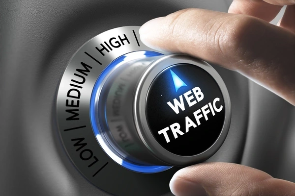 Almere in bedrijf: Website traffic