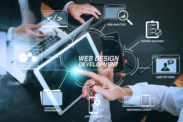 Assen in bedrijf: Web design development