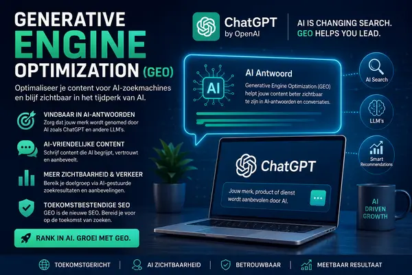 GEO (Generative engine optimization) ChatGPT expert Zuid-Holland